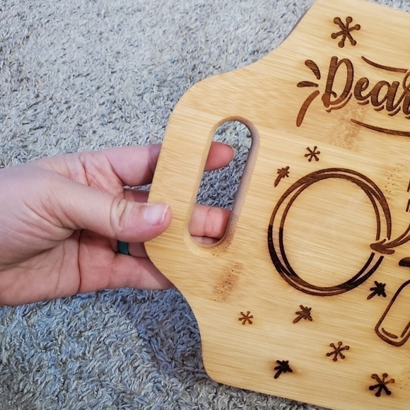 WOODEN Engraved Treats for Santa Board - Picture 5 of 6
